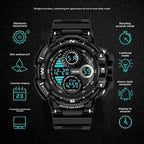 Montre numérique quartz pour homme