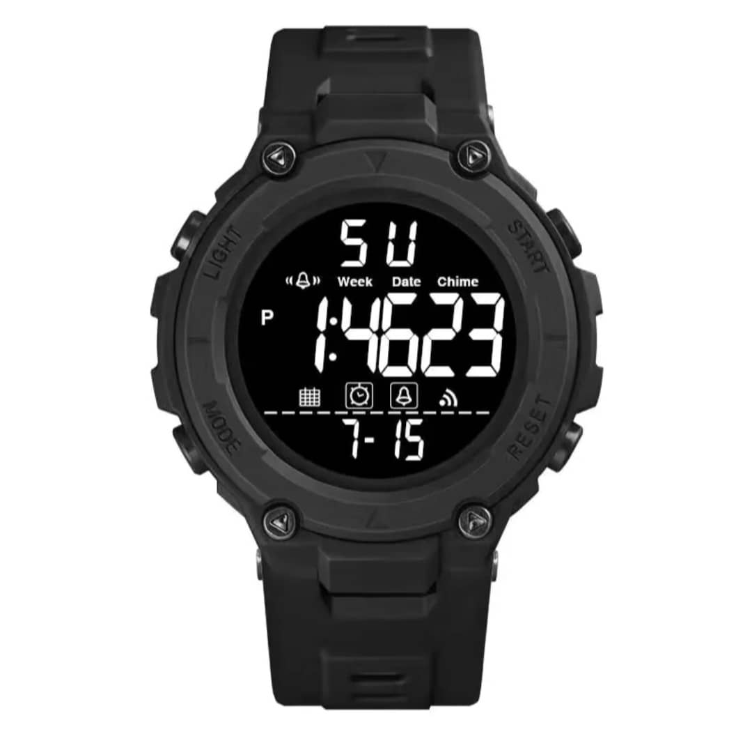 Montre numérique quartz pour homme