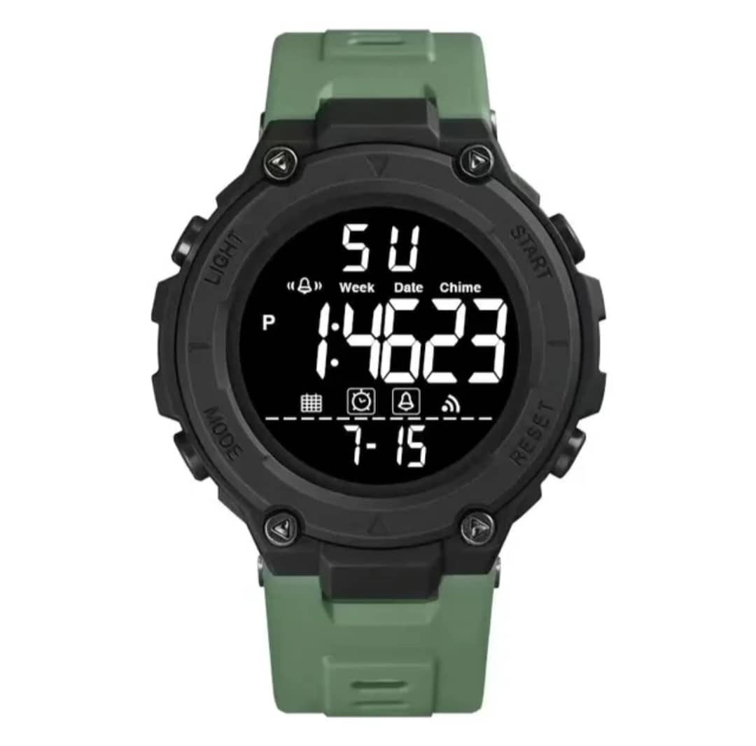 Montre numérique quartz pour homme
